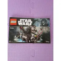 在飛比找蝦皮購物優惠-lego 75183 (附組立書.無附人偶.無盒)