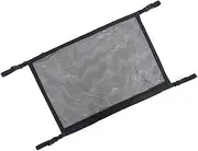 YOSADIER Car Roof Storage Bag Black Mesh Chain Pouch for Vehicle Interior Organization for Sundries and Accessories Durable and Stylish Car Roof Net Bag