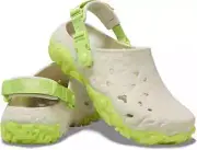 CROCS MENS ALL TERRAIN ATLAS CLOGS SIZE 11 NWB BONE/LIMEADE