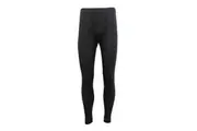 Mens Womens Merino Wool Top Pants Thermal Leggings Long Johns Underwear Pajamas - Men's Long Johns - Black