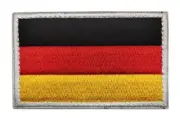 Germany German Flag Embroidered Patch Hook & Loop Country Pride Emblem Badge