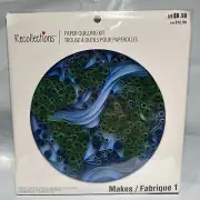 1 Recollections Paper Quilling Kit “Planet Earth” world globe swirly land ocean