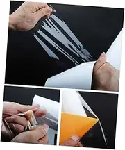 YOSADIER Clear Adhesive Protective Film for Paint Scratch Wear Resistant Uv Dust Resistant Easy to Apply for Car Interiors and Planks