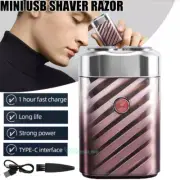 Electric Razor, New Mini Dual-Head Electric Shaver Pocket Washable Rechargeable
