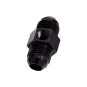 Aeroflow Straight Male To Male With 1/8" NPT Adapter Port Black -4 AN