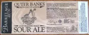 SOUR ALE Beer STICKER LABEL, Outer Banks Brewing Kill Devil Hills NORTH CAROLINA