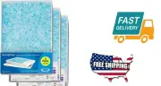 3 Pack Home Room Pet Safe ScoopFree Cat Litter Crystal Tray Refills Tools Blue