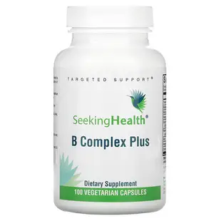 [iHerb] Seeking Health B Complex Plus，100 粒素食膠囊