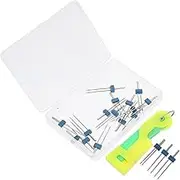 LALAFINA Multi-Purpose Sewing Machine Needles 3 Sizes 19pcs Needle Threader Sewing for All Projects