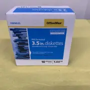 IBM Formatted 3.5 In Diskettes Brand New Sealed Box