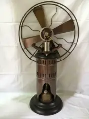 Vintage Steam Operated Fan Antique Kerosene oil Working Collectibles Fan