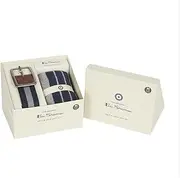 [Ben Sherman] Men's Belt & Sock Gift Set