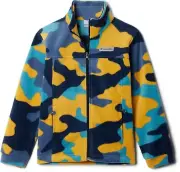 New $50 COLUMBIA Zing III Fleece Jacket Youth Small Color: Shasta Mod Camo