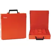 ROLACASE 370x370x85mm Storage Case with Orange Lid ROLRC001