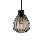 CLA Tulip Ribbed Wine Glass Single Pendant Light