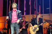 Mick Jagger and Keith Richards at The Concert for New York City - - Old Photo 4