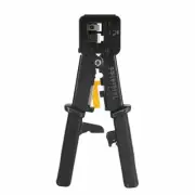 End Pass Through RJ45 Ratcheting Modular Crimper Ethernet Cable Tool RJ12 RJ11