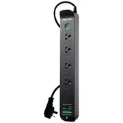 Jackson Raptor 4 Outlet Surge-protected Powerboard