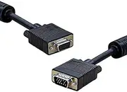 30m Avico VGA Extension Cable Male to Female Computer Monitor Cord Lead DB15