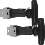 HEALEEP 2pcs Hasp Latch for Toolbox Engine Hood Shock Absorbing Stainless Steel Latches for Vehicle Boat Hatch Easy Installation and Safe Locking Mechanism