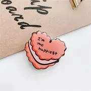 Something Pretty Mobile Cute Grip + Stand for Phones and Tablets Non-Removable Premium Finish Mobile Phone Grip (M7)