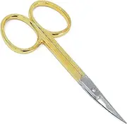 CS05 8.9cm Professional Gold Plated Cuticle Scissors