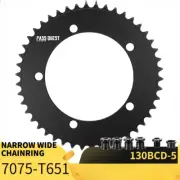 130BCD Chainring 5-Holes 46-58T for Bicycle Chain Wheel Fixed Gear Track Bike