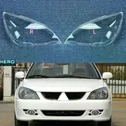 High qualityFor Mitsubishi Lancer 2007 2008 2009 2010 2011 Car Front Headlight Lens Cover Auto Case Headlamp Glass Lampshade 1PCS Left Side