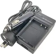 Single Mains/Car Battery Charger for Kodak LB-070 LB070 PIXPRO S-1 S1 AZ651 AZ652 AZ901 Minolta MN67Z 20MP FHD MN67Z-BK Camera