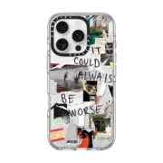 iPhone 16 Pro Clear Case MagSafe Compatible Grateful By Malavika Natesh
