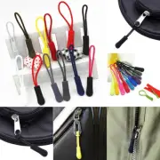 Zipper Puller Set for Outdoor Sports Bags - Convenient End Fit Rope Fixer Zip