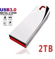 2TB USB 3.0 Flash Drive PC Laptop Storage. C adapter Keychain.