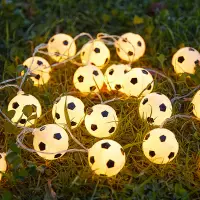 在飛比找蝦皮商城精選優惠-LED足球小彩燈串 世界盃燈飾 2022卡卡達世界盃 足球主