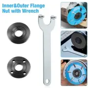 3pcs M14 Angle Grinder Flange Spanner Metal Lock Nut Thread Replace D7G6 M4K3