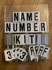 3M REFLECTIVE 3" LETTERS & NUMERALS KIT NEW Mailbox