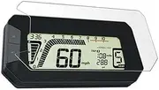 Screen Protector, for CRF300 CRF300L Rally 300 L CRF 300L Motorcycle Instrument Film Scratch Cluster Screen Dashboard Protection Motorcycle Dashboard Screen Protector(BLACK 2 PCS)