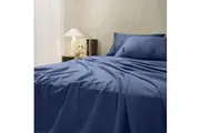 Sheraton Luxury Maison Queen Bed Fitted Sheet Set 1000TC Cotton Rich Nightfall