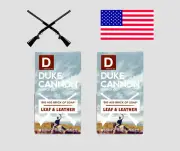 Duke Cannon Leaf & Leather Big Ass Brick Soap Men's 10oz Benefits Vets Lot of 2