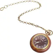 [DEARMAMY] 1pc Pocket Watch Vintage Choker Necklaces for Women Jewelry Watches Chain Winder Silver Display Automatic Skeleton Watch Retro Wrist Of The Lid Quartz Watch Strap Material: Alloy