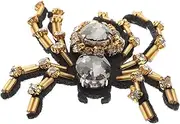 Gadpiparty DIY Spider Shape Rhinestone Patch for Clothing Shoes Crafts Decorative Applique for Bags and Accessories Easy to Apply Clothing Patches