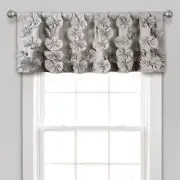 Lush Décor- Riley Valance 18"x52", Light Gray