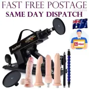 Sex Machine Thrusting Realistic Dildo Dong Vibrator Adult Toy Automatic Couples