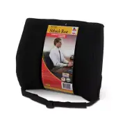 MIL Sitback Rest Standard 13" X 14" Foam Support Back Cushion Black
