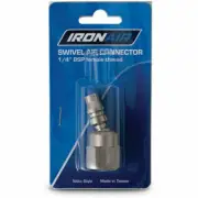 Ironair SWIVEL AIR CONNECTOR 20PFS20S2 1/4" BSP Female Thread, Nickel Plated