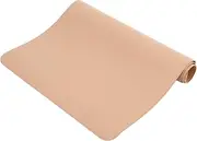 GETAJGHSD Double Sided Desk Mouse Pad Non Slip Blotter Mat Multifunctional PU Cork Desk Protector for Office and Home Workspace Includes Practical Strap