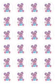 24x ABBY CADABBY the FAIRY Edible Wafer Cupcake Toppers PRE-CUT Ready 2 Use