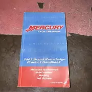 Mercury / Mercruiser 2002 Brand Knowledge Booklet
