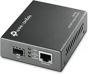 TP-Link Omada10G Multi-Gigabit SFP Media Converter, 1× 1G/2.5G/5G/10Gbps Auto-Negotiation RJ45 Port, Auto-Negotiation of Half-Duplex/Full-Duplex Transfer Mode, FX Port Supports hot-swappable(MC420L)