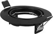 jojofuny Led Spotlight Trim Ring Ceiling Mount Shell Baffle Trim for Recessed Metal Trim