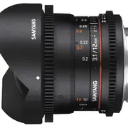 Samyang 12mm T3.1 VDSLR II - Canon EOS Full Frame